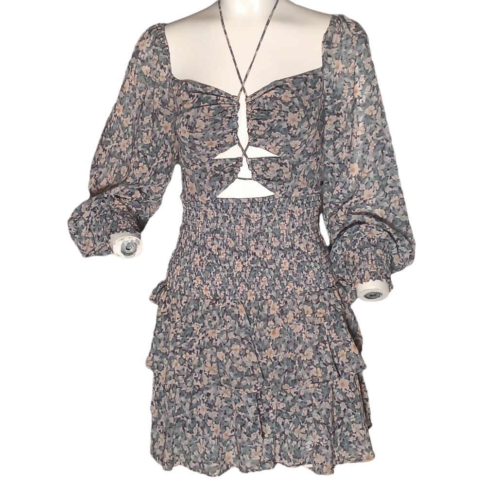 ASTR  flower print dress